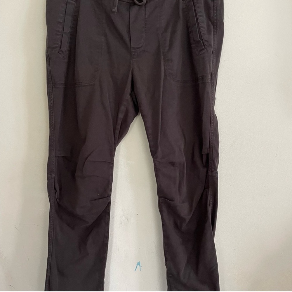 James Perse Mixed Media Pants Carbon 4 XL New - Picture 5 of 7